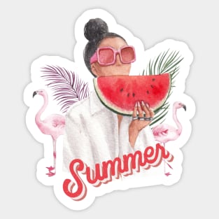 Summer is coming Sticker